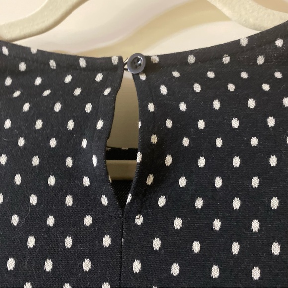 Zara Polka Dot Bodycon Belted Dress Size Medium - Picture 7 of 9